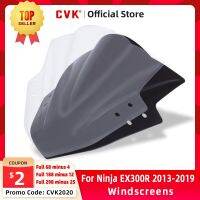 ❦♂CVK สปอยเลอร์กระจกบังลมที่เบนทางลมลมสำหรับ KAWASAKI Ninja 300 EX300R EX300 R 2013 2014 2015 2016 2017 2019 2018