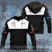 （ALL IN STOCK XZX）  BMW 3D Hoodie All Over Print Hoodie For Men For Women 027  (Free customized name logo for private chat, can be changed with or without zipper)