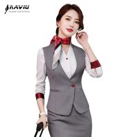 ✴✎▥ Gray End Business Formal Fashion Temperament Coat