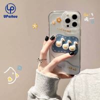 เคส UPaitou สำหรับ A78 OPPO A57 A17 A3s A5s A12 A53 A15 A15s A31 A5 A95 A9 7Z A54 A91 A76 Reno 5 6 7 Pro เคส A32น่ารักทำมือ