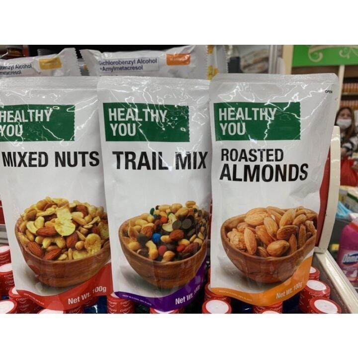 Original Healthy You Trail Mix / Mixed Nuts / Almond 100g Lazada PH