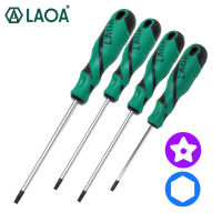 LAOA Hexagon Socket Screwdriver Set Middle Hole Plum Blossom Screwdriver S2 Bit Torx