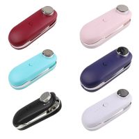 Mini Portable Bag Heat Sealer USB Rechargeable Handheld Heating Food Storage Plastic Sealing Machine Clip with Magnet DropShip