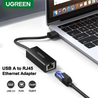 Ugreen USB 3.0 Ethernet Adapter USB 2.0 Network Card to RJ45 Lan for Windows 10 Xiaomi Mi Box 3/S Nintendo Switch Ethernet USB  USB Network Adapters