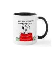 CafePress Craby Snoopy ถ้วยแก้วกาแฟเซรามิค