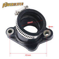 คาร์บูเรเตอร์ท่อไอดีสำหรับ Mikuni Koso Am6 VM24 Oko PE28 30 32 34มิลลิเมตร pitbike รถจักรยานยนต์แข่งคาร์บูเรเตอร์ Manifold ติดตั้ง