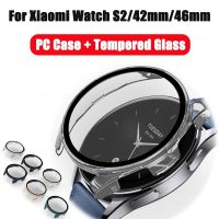 PC Case+Glass for Xiaomi Mi Watch S2 42mm 46mm S1 pro Smart Watch Screen Protector Protective Glass Cover for Xiaomi Watch S2 Barware