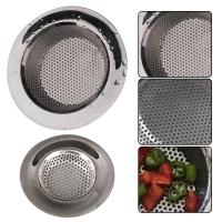 Kitchen Sink Mesh Strainer Stainless Sink Funnel Anti Blocking Sink Dishwasher Basin Floor Drain Sewer Hair Strainer Filter Dishracks Sink accessories