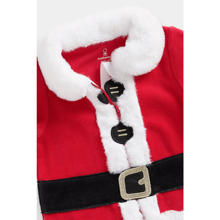 ชุดแฟนซีเด็ก-mothercare-festive-santa-all-in-one-and-hat-set-cd374