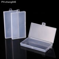 14.8x7.8x2cm Storage Box Transparent PP Rectangle Jewelry Screw Holder Case Organizer Paper Money Banknote Cases Container