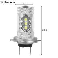 หลอดไฟซีนอนหมอกฮาโลเจนสูงไฟหน้าสีขาว Led H7คุณภาพสูงซ่อนซัง12V 501แสงด้านข้างใช้ชิปพลังงานสูงของ Cree ติดตั้งได้ง่าย. หลอดไฟ Led H7รถไฟหน้า