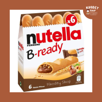 Nutella B-Ready ขนมสอดไส้นูเทลลา 1กล่อง/6ชิ้น