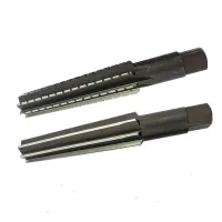 เครื่องมืออัลลอย Stee Hand Reamer,Mohs Reamer MT1/MT2/MT3/MT4 International Standards,Finishing,Roughing,Mechanical Lathe 2 Pcs