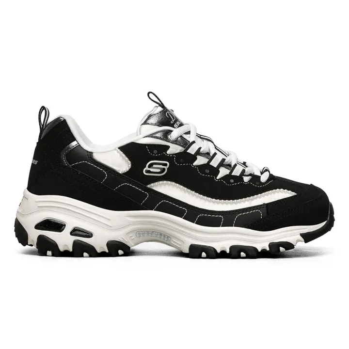 skechers-สเก็ตเชอร์ส-รองเท้า-ผู้หญิง-sport-dlites-1-0-shoes-149463-bkw