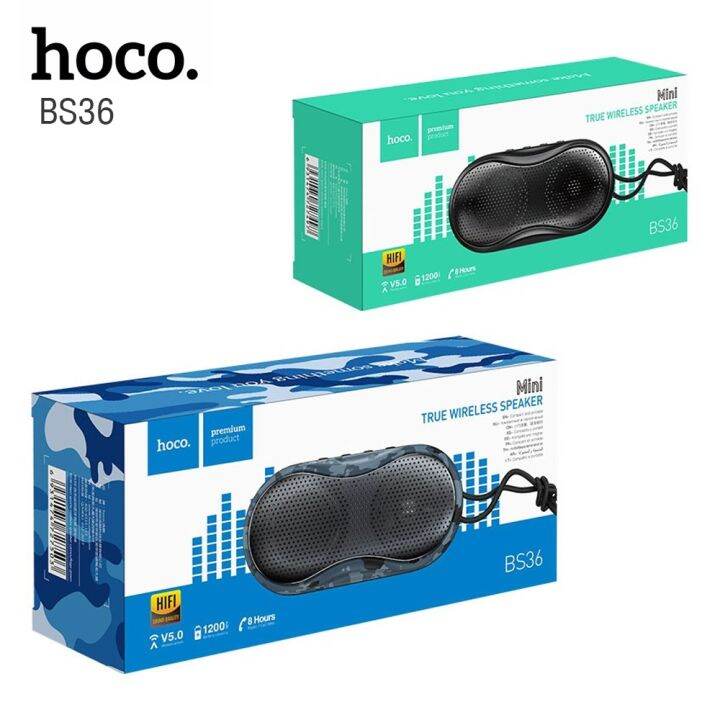 Hoco BS36 แบบพกพา TWS บลูทูธลำโพง คละสี รุ่น Sports-bluetooth-speaker ...