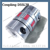 คัปปลิ้ง/Coupling D55 L78  16x.....mm Coupling flexible jaw coupler CNC