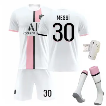 2021/22 PSG Home Adult Saint Germain Team Jersey MESSI NO.30 Sportswear  Soccer Football T-shirt 