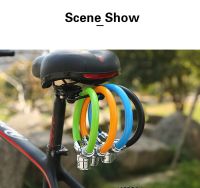 Mini Locks Chains And Locks 2 buttons Portable Zinc Alloy Mountain Bike Ring Lock Anti-theft Lock Bicycle Road Bike Safety lock