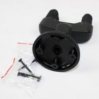 1PC Wall Mount Guitar Hanger Hook Non-slip Holder Electric Acoustic Guitar Black Plastic Bracket Instrument Accessories