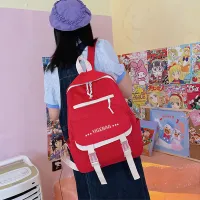 YA ZHOU LONG Student School Bag Large-capacity Japanese Backpack Outdoor Travel Computer Backpack