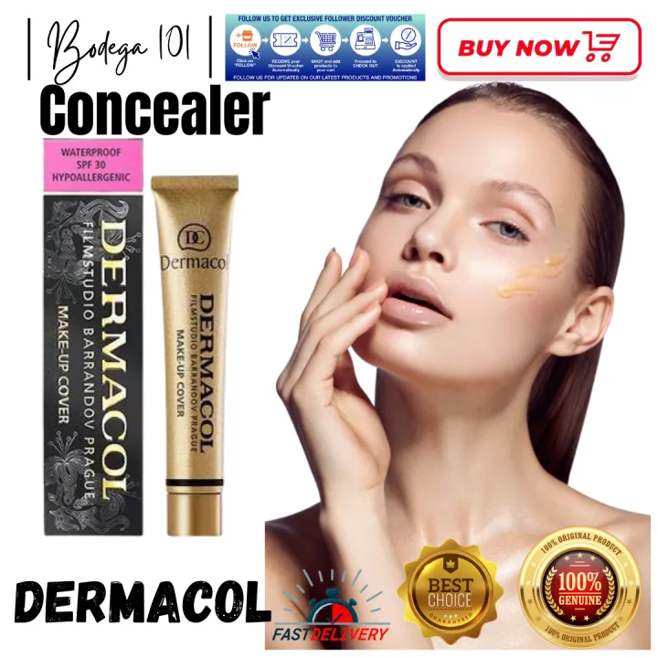 😍😍100% Authentic DERMACOL Make Up Cover Foundation 30g MEGASALE STRONGER  PERFECT COVERAGE for Face body ACNE PIMPLES SCARS TATTOO Foundation 30g  DERMACOL MAKEUP COVER | Lazada PH