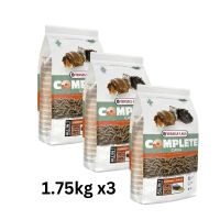 Versele-Laga Cavia Complete Guinea Pig Elderberry + Timothy 1.75kg (x3) อาหารหนูแก๊สบี้ คาเวีย หนูตะเภา คอมพลีท