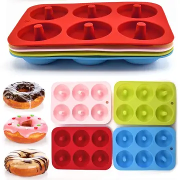 Silicone Donut Mould - 6 Cavity