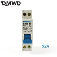 DMWD DPN mini DZ30-32 1P N 32A 220V 230V 50HZ 60HZ Residual Current Circuit Breaker Mini Circuit breaker RCCB