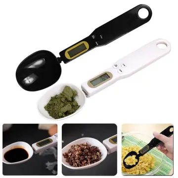 Spoon Scale Accurate Electronic Digital Weighing Spoon Kitchen Measuring  Tool 500/0.1g for Portioning Tea Flour Spices Medicine