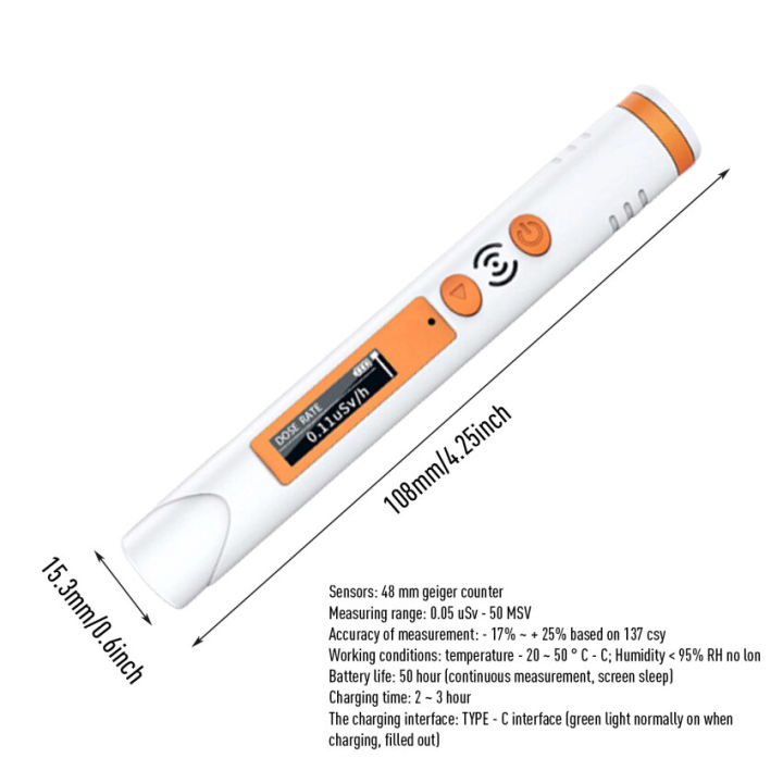 จัดส่งทันที-bangkok-เครื่องตรวจจับรังสีนิวเคลียร์-x-ray-gamma-detector-counter-dosimeter