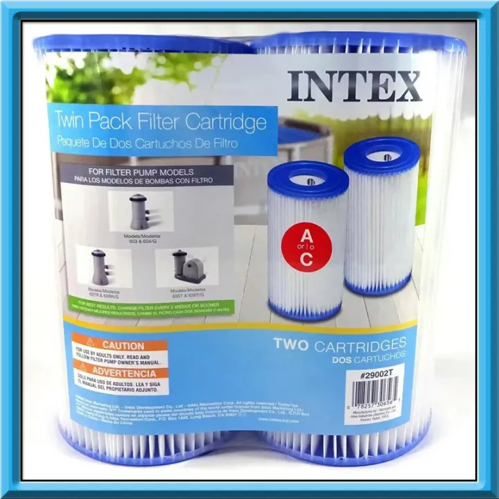  1 Year Warranty Original Intex Filter Original Intex Type A Filter 