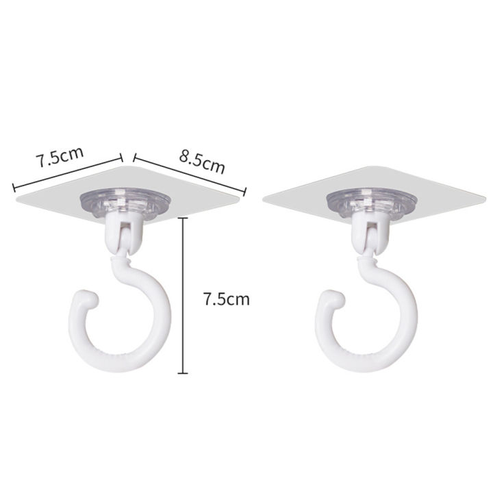 1pc-wall-adhesive-household-door-multifunction-hanging-bathroom-coat-rotary-ceiling-strong