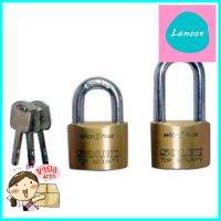 กุญแจคีย์อะไลท์ SOLEX MACH2-45 45 มม. 2 ตัว/ชุดKEYED ALIKE PADLOCK SOLEX MACH2-45 45MM 2EA/SET **สามารถออกใบกำกับภาษีได้ค่ะ**