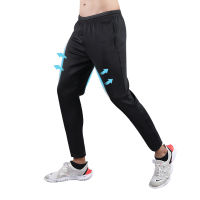 Football Jogging Pants Men Breathable Sport Sweatpants Zip Pocket Training Pants Gym Workout Pants Soccer Running Trousers