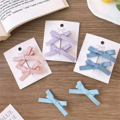 Mini Grab Clips Sweet Headwear Jewelry For Hair Hairpins Ballet Hair Accessories Bow Hair Clips