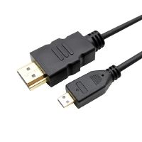 【▤】 xbcnga HDMI-เข้ากันได้กับ MICRO HDMI-เข้ากันได้กับ D สำหรับ EX1 EX2 MV800 NX1กล้อง Galaxy EK-GC100 / 3D / V1.4 /4K 3840x2160