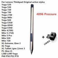 ปากกาดิจิตอล Lenovo ปากกาสไตลัสของแท็บเล็ตสำหรับ Lenovo Miix 4/4Pro Miix 5/5Pro/5Plus Miix 520/510/525/700/710/720ปากกาสไตลัสที่ใช้งาน