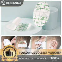 Hebeanna สติกเกอร์เครื่องป้องกันหูแชมพู4.5X7cm 20ชิ้นที่ปิดหูอาบน้ำว่ายน้ำน้ำแชมพูเด็กหูป้องกันน้ำดูแลทารก