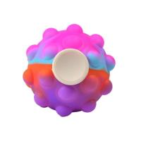 Pop Fidget Toy Silicone 3D Fidget Ball Soft Decorative Washable Fidget Toys Colorful for Men Women Children Kids trusted
