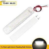 หลอดไฟ COB โคมไฟ LED รถ36LED FG 12-85V สีขาวเย็นสว่างมากสำหรับตกแต่งภายในเรือหลอดไฟอ่านหนังสือยานพาหนะ