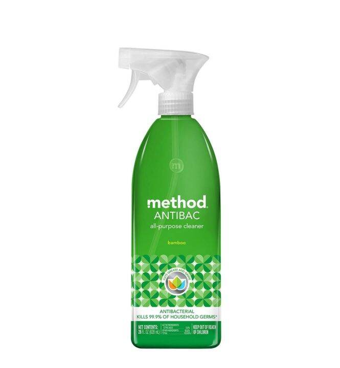 Method AntiBac Antibacteria All Purpose Cleaner 28oz 828ml Bamboo Scent