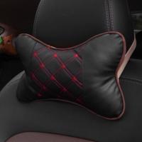 【CW】 Car Neck Pillows Both Side Leather Headrest for Renault Koleos Kadjar Espace Captur