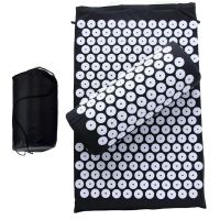 ๑ Acupressure Mat Massage Pad Pillow Set Relieve Stress Body Pain Spike Cushion Non-slip Yoga Acupuncture Mat Pilates Exercise