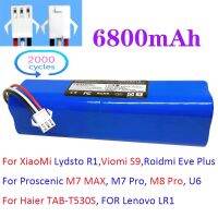 Original 6800mAh Li-ion Battery For Lydsto R1 Proscenic M7 MAX M7 ProM8 ProU6 Haier TAB-T530S Lenovo LR1 Vacuum Cleaner