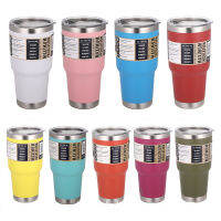 30 Tumbler Double Wall Water Vaso Cooler Termos แก้วกาแฟขวดสแตนเลสกระติกน้ำสูญญากาศ30Oz Cup