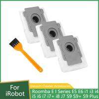 ถุงเก็บฝุ่นสำหรับ Irobot Roomba E I Series E5 E6 E7 I3 I3 + I7 I7 + S9 S9 I8 + S9บวกชิ้นส่วนเครื่องดูดฝุ่นถุงตาข่ายใส่ของกำจัดสิ่งสกปรก