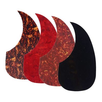 40/41"Acoustic Guitar Pickguard Scratch Plate Self-Adhesive Tortoise Shell Professional Folk Guard Sticker Guitar Parts Guitar Bass Accessories