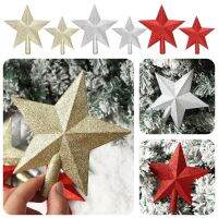 Supplies Christmas Tree Topper Supplies Five Pointed Star Pendant Christmas Tree Top Decoration Christmas Decorations