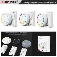 Miboxer Remote Control Pelangi Matahari Terbit 2.4G dengan Pengendali LED Warna Tunggal/CCT/RGB/RGBW/RGBCCT untuk Bohlam Lampu Strip Led