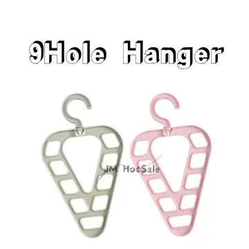 OKDEALS 8/12/18pcs Home and Living Household Heart-shaped Closet Organizer  Hanger Holder Storage Rack Space Saving Hangers Hooks Clothes Hanger  Connector Hooks Triangles Hanger Hooks Triangles Clothes Hanger